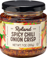 Roland Foods Spicy Chili Onion Crisp 7 oz – Clean-Ingredient Pantry Upgrade for Health-Conscious Home Cooking