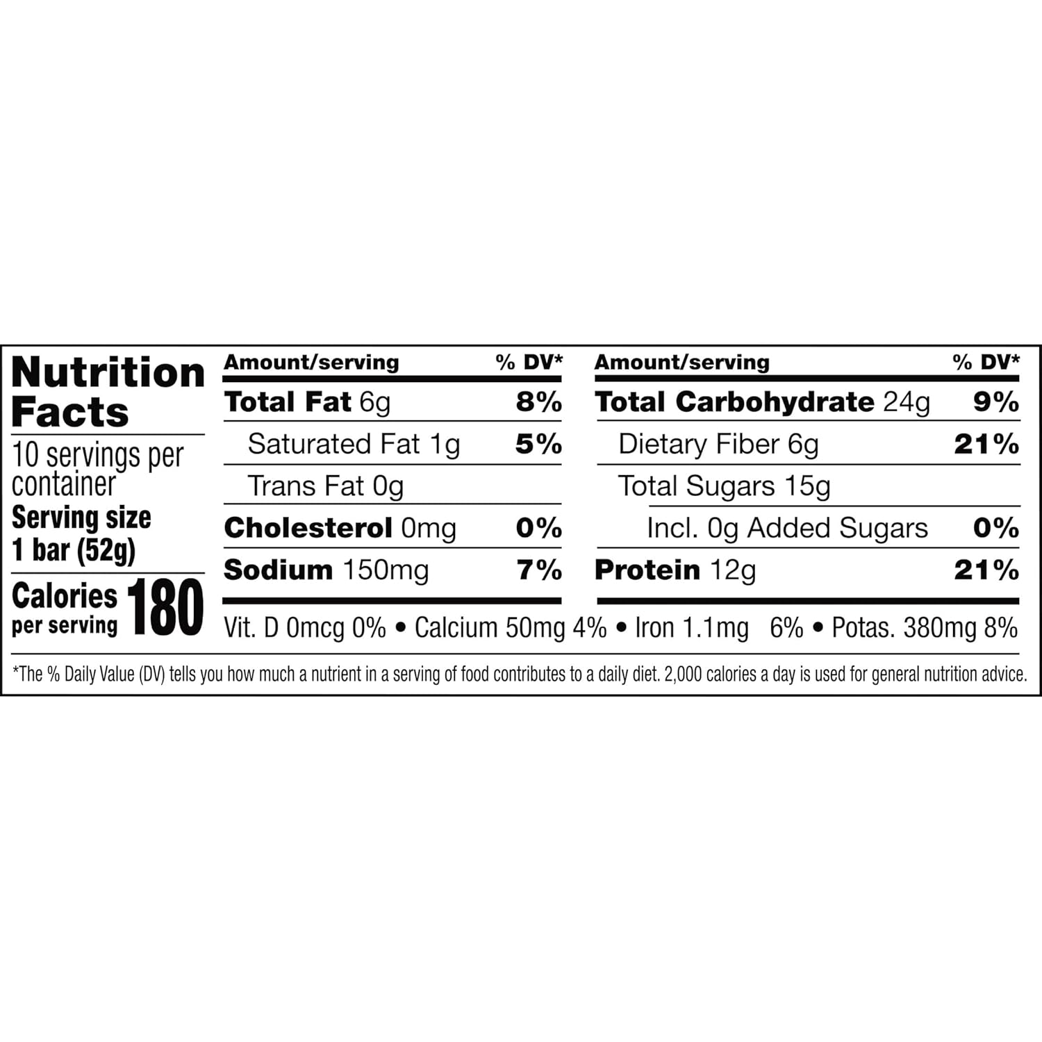 RXBAR Blueberry Protein Bar – Focus Fuel Snack for Busy Office Professionals, 10 Count Box