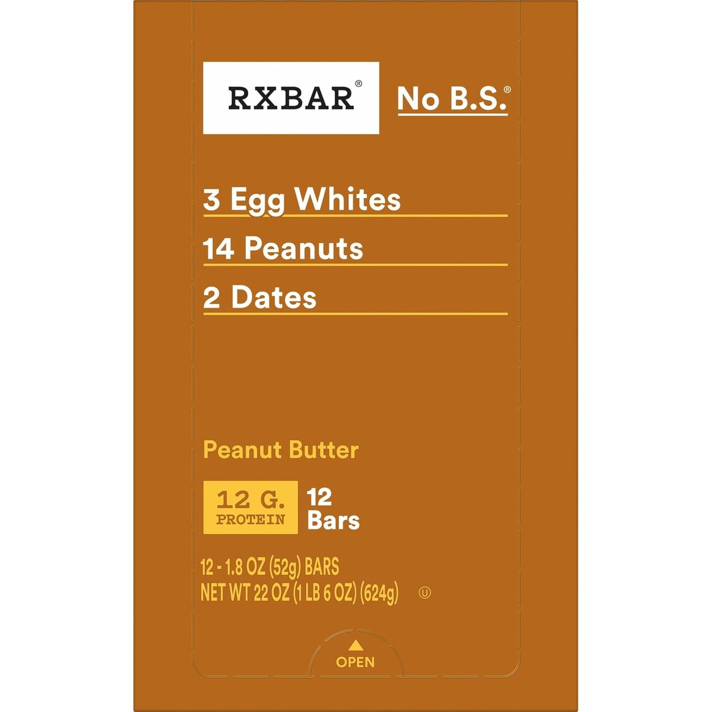 RXBAR Peanut Butter Protein Bar – Office Desk Snack for Focused Mid-Morning Energy