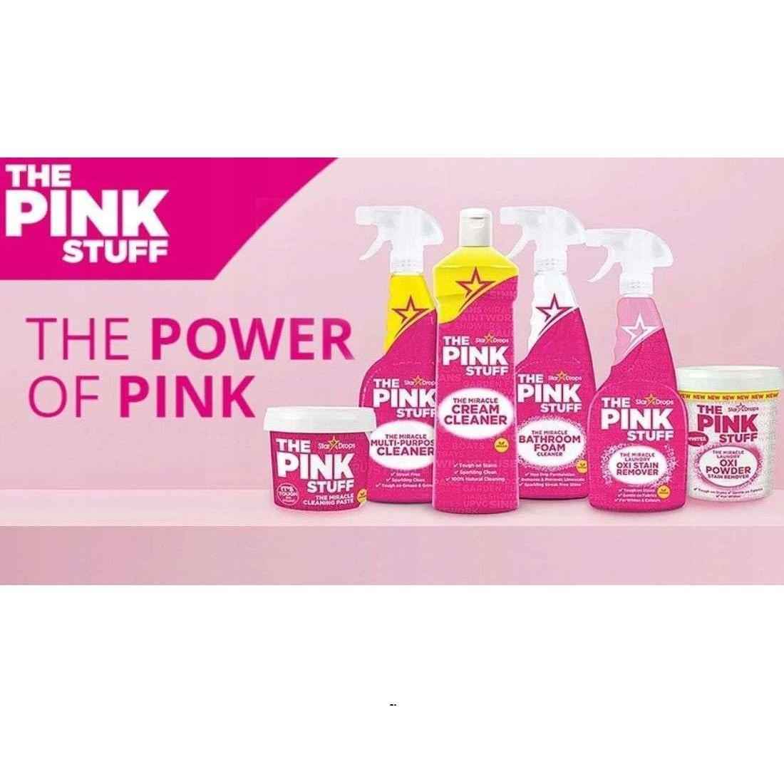 The Pink Stuff Miracle All Purpose Floor Cleaner – Gentle Pet and Kid Safe Floor Wash for Worry Free Daily Mopping