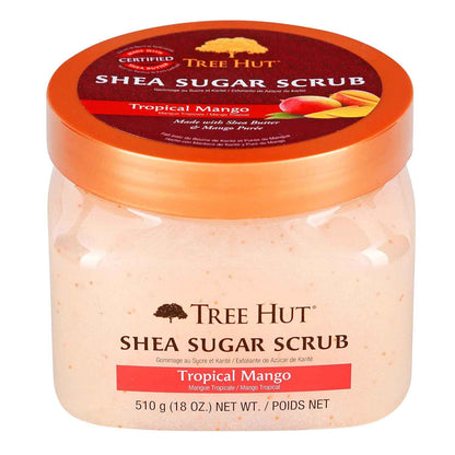 Tree Hut Tangerine Shea Sugar Scrub – Premium 18 oz Body Treatment for an Elevated At-Home Spa Experience