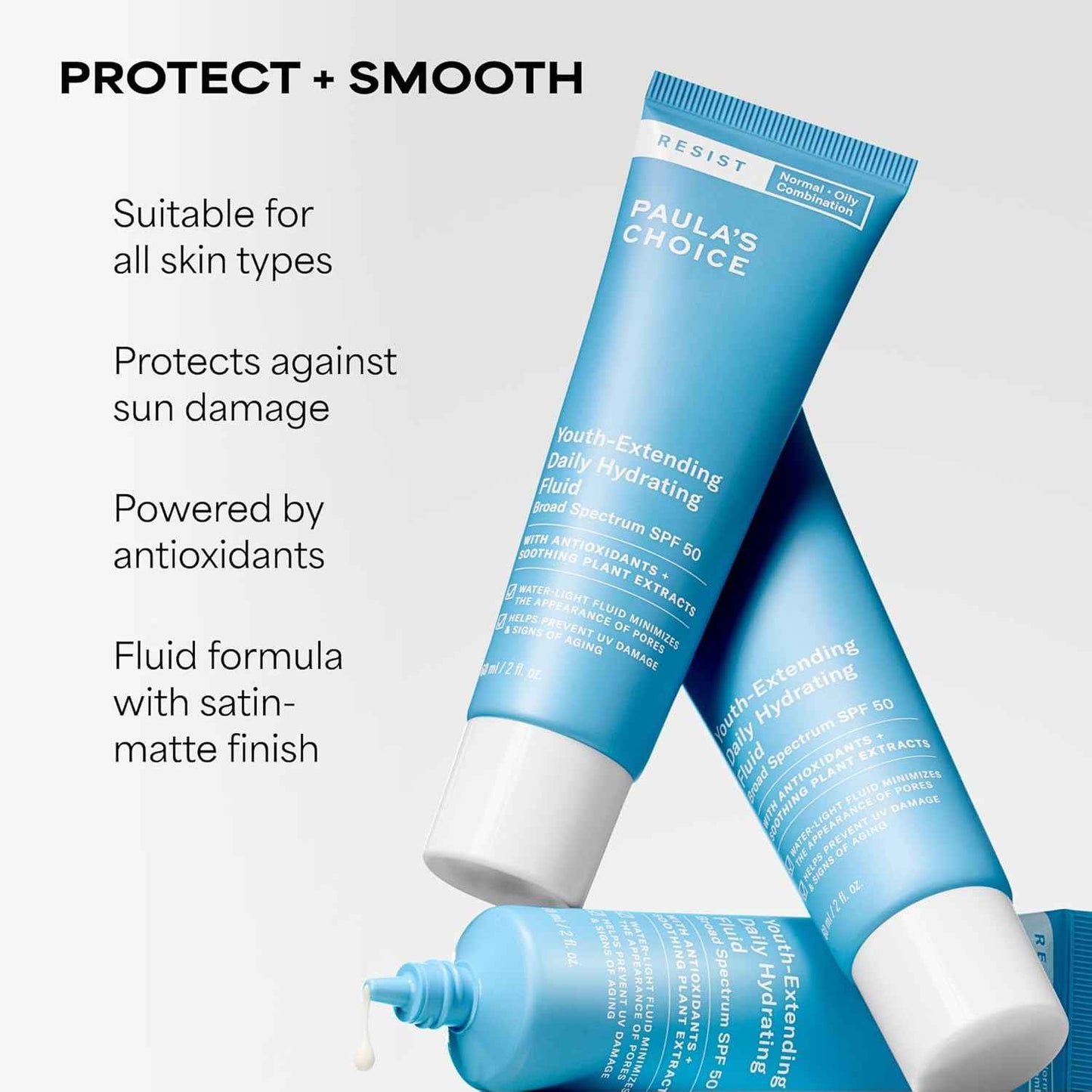 Paula's Choice RESIST Daily Hydrating Fluid SPF 50 – Thoughtful Birthday Gift for Women Who Value Smart Skincare