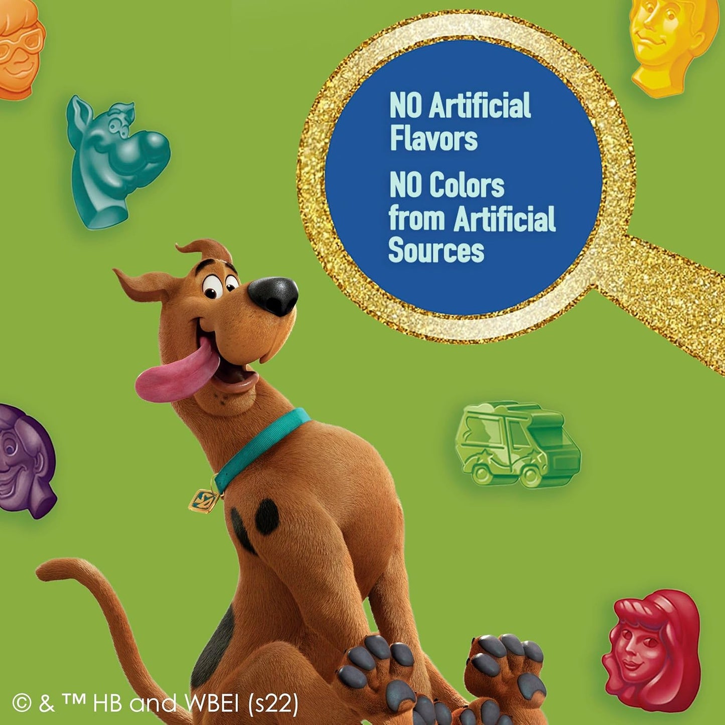 Scooby-Doo Fruit Flavored Snacks Gluten Free 22 Pouch Better For You Kids Snack with Vitamin C