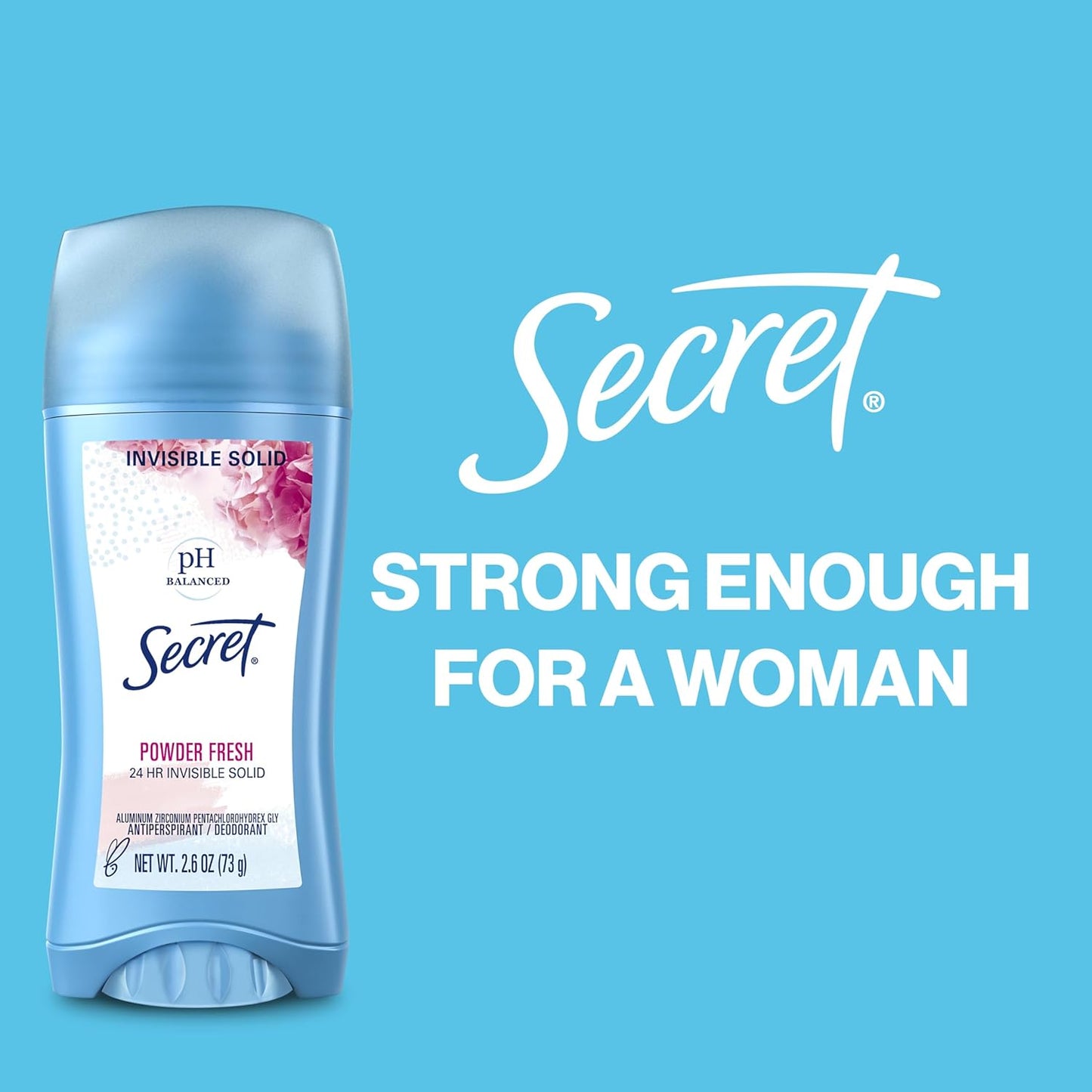 Secret Powder Fresh Antiperspirant for Women – 24hr Sweat Protection for Mindful Morning Self-Care Routines