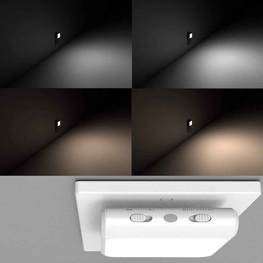Solatec Plug-in LED Night Light – Dusk-to-Dawn Nursery Light for Kids Room and Bedroom