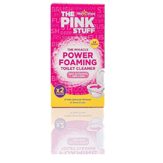 The Pink Stuff Toilet Cleaner Powder – Single-Use Sachets for a Clutter-Free Cleaning Cabinet