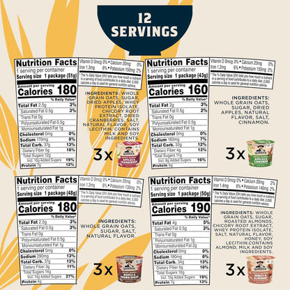Quaker Instant Oatmeal Express Cups – Grab-and-Go School Morning Breakfast for Kids