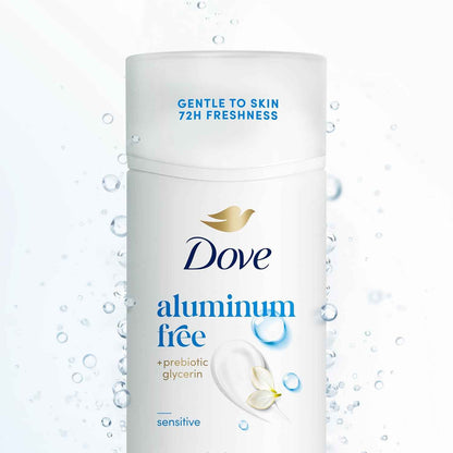 Dove Sensitive Deodorant – Thoughtful Gift for Women with Sensitive Skin, 72H Aluminum-Free Stick