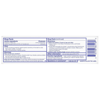 Sensodyne Cavity + Sensitivity Toothpaste – Enamel Care for Adults in the Master Bath, Daily Remineralizing Routine