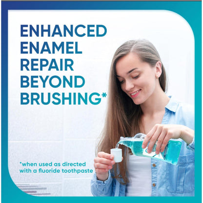 Sensodyne Pronamel Alcohol-Free Mouthwash – Enamel Repair Rinse for Nightly Self-Care Ritual, Extra Fresh 16.9 fl oz (3 Pack)