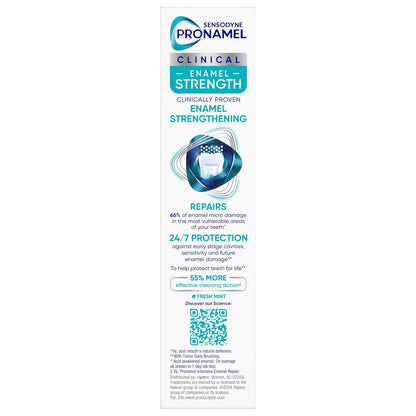 Sensodyne Pronamel Clinical Enamel Strength Toothpaste Gift Set Idea for Her, Deep Clean Enamel Repair Birthday Present for Health Conscious Women