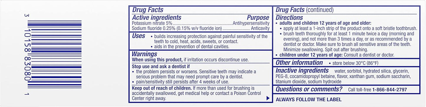 Sensodyne Pronamel Fresh Breath Enamel Toothpaste – Consistent Oral Care for Focus-Ready Workday Routines