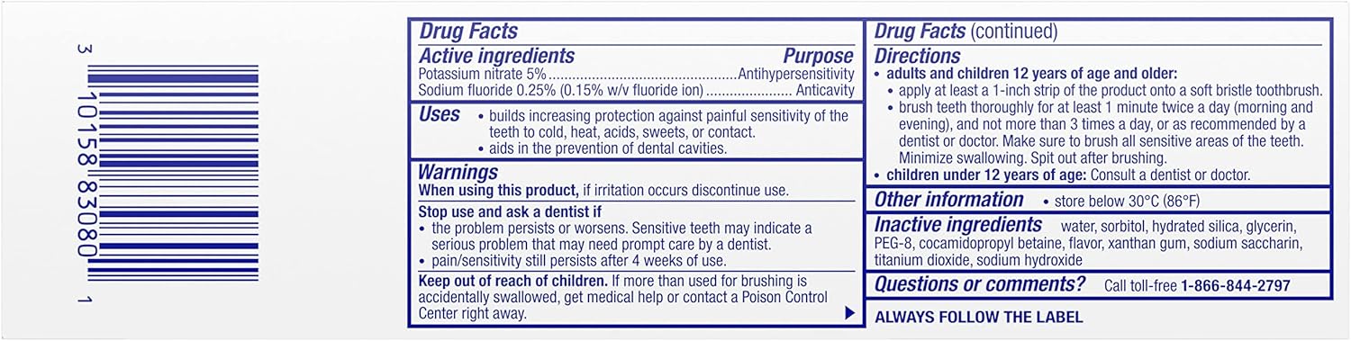 Sensodyne Pronamel Fresh Breath Enamel Toothpaste – Consistent Oral Care for Focus-Ready Workday Routines