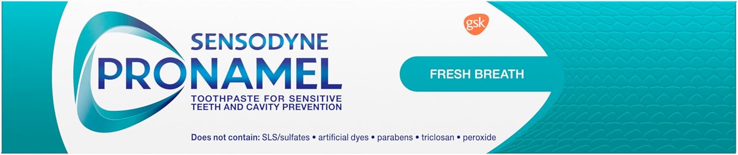 Sensodyne Pronamel Fresh Breath Enamel Toothpaste – Consistent Oral Care for Focus-Ready Workday Routines
