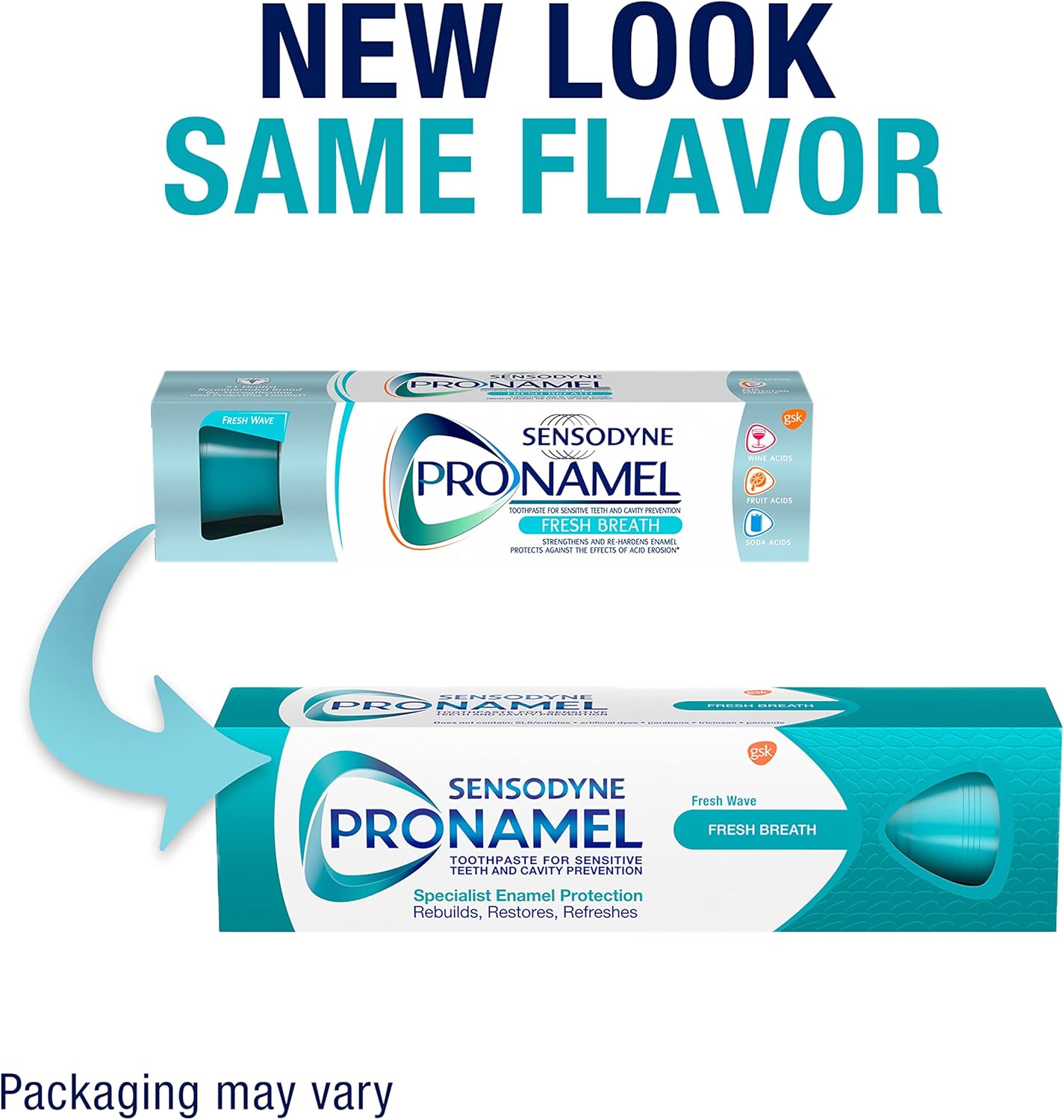 Sensodyne Pronamel Fresh Breath Enamel Toothpaste – Consistent Oral Care for Focus-Ready Workday Routines