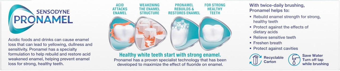 Sensodyne Pronamel Fresh Breath Enamel Toothpaste – Consistent Oral Care for Focus-Ready Workday Routines