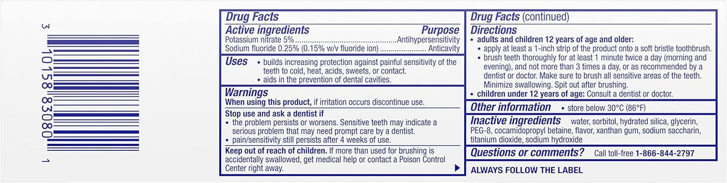 Sensodyne Pronamel Fresh Breath Enamel Toothpaste – Consistent Oral Care for Focus-Ready Workday Routines