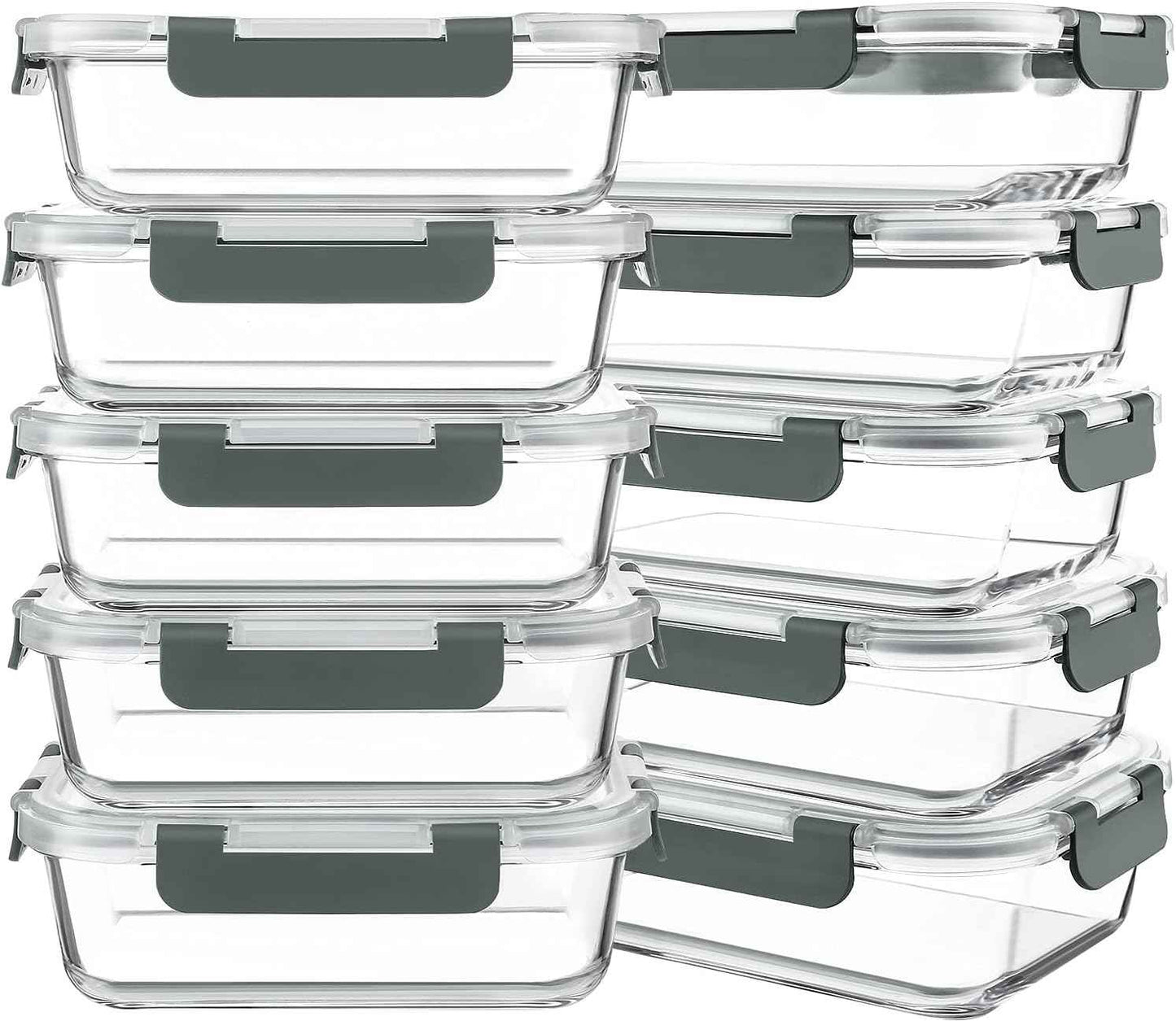 30 oz Borosilicate Glass Lunch Box Set – Thoughtful Gift for Health-Conscious Friends