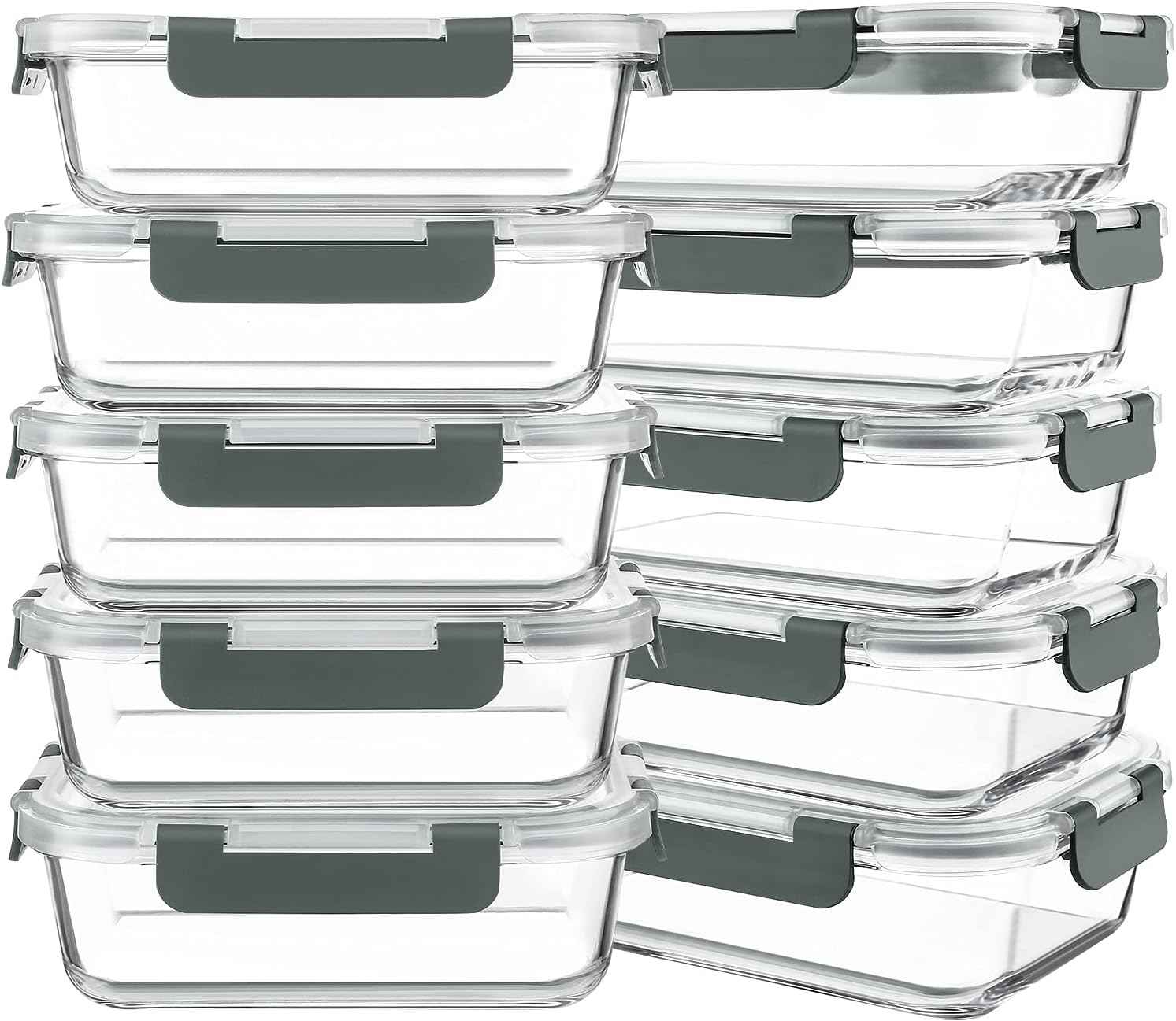 30 oz Borosilicate Glass Lunch Box Set – Thoughtful Gift for Health-Conscious Friends