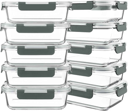 30 oz Borosilicate Glass Lunch Box Set – Thoughtful Gift for Health-Conscious Friends