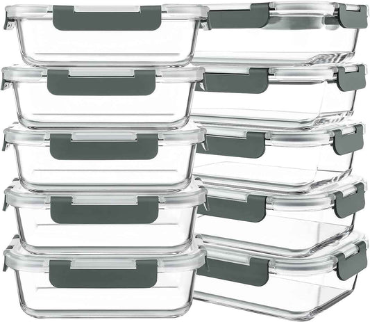 30 oz Borosilicate Glass Lunch Box Set – Thoughtful Gift for Health-Conscious Friends