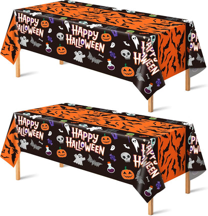 set of 2 tablecloths measuring 86.6 x 51.2 inches each