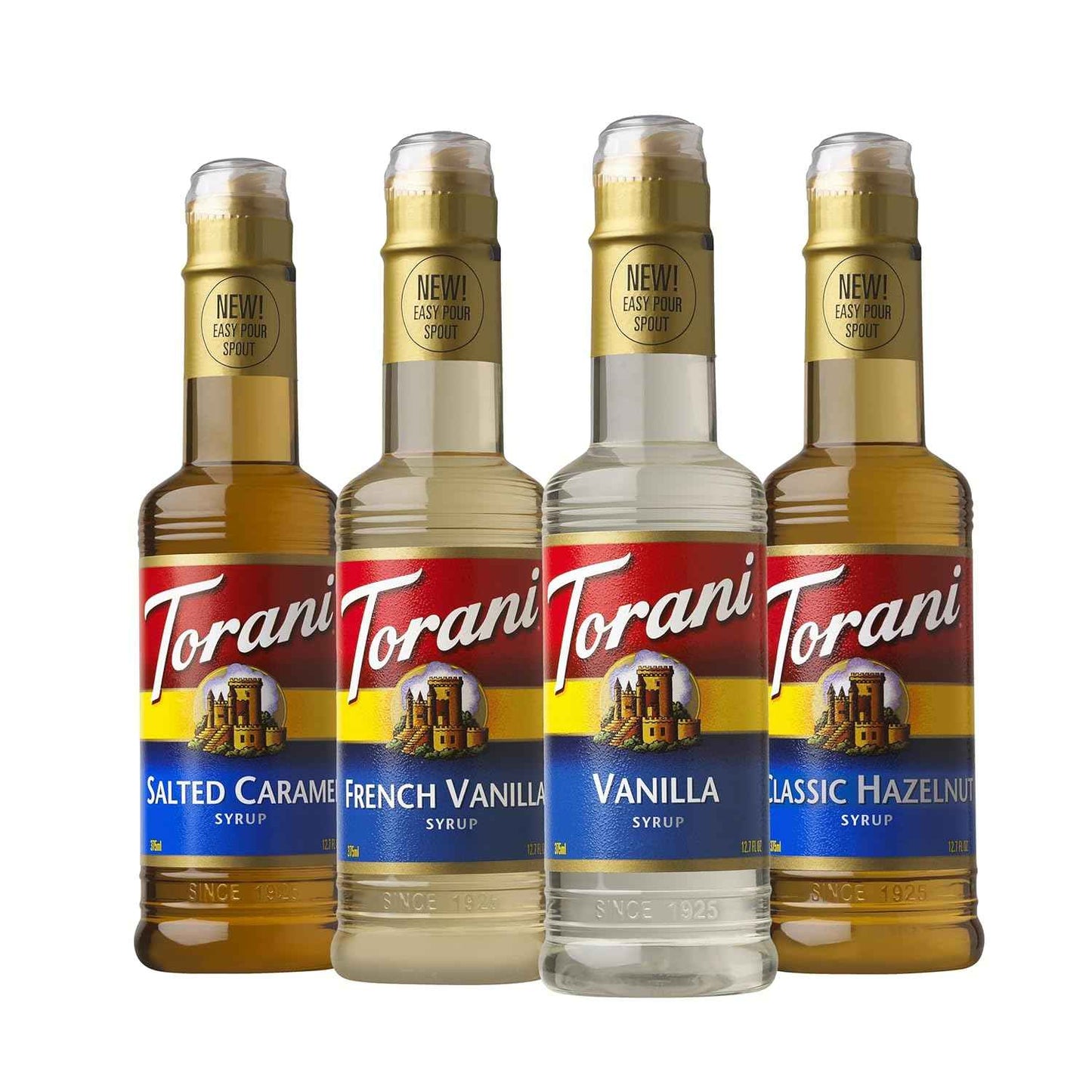 Torani Flavored Syrup Café Variety Pack – Café-Style Drinks for the Home Office Coffee Bar