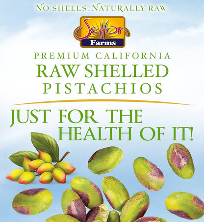Setton Farms Raw Shelled Pistachios – Resealable 5 oz Pouch for Clutter-Free Pantry and Clean Kitchen Storage