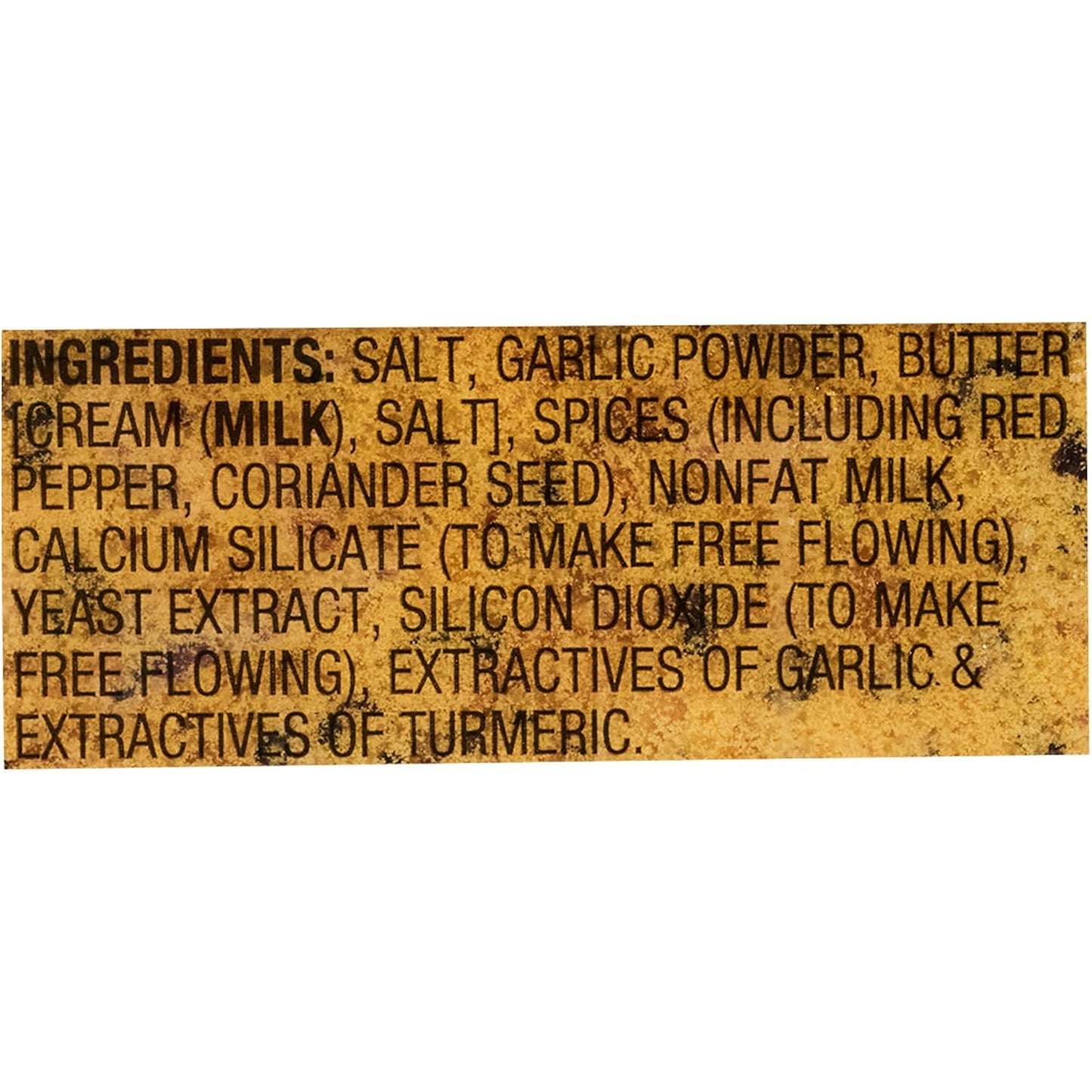 shake-on application: 1-2 tbsp per 1 lb of protein or vegetables