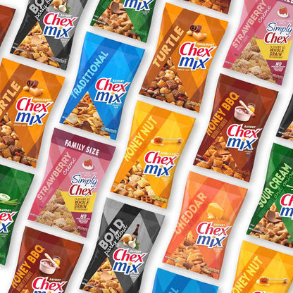 Chex Mix Turtle Snack Mix – Portable Sweet and Salty Trail Mix for Camping, Hiking, and Rest Stops