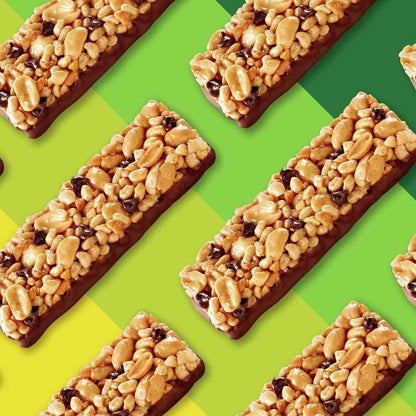 Nature Valley Protein Chewy Bars – Desk Drawer Protein Snack for Home Office Workers, 10g Protein Salted Caramel Nut 15 Count