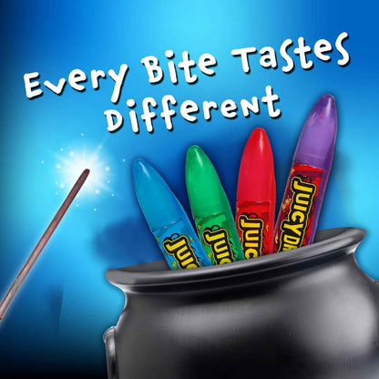 Juicy Drop Sour Gel Pens – Heat-Resistant Trick-or-Treat Candy for Porch Bowls, 12 Pack Assorted Flavors