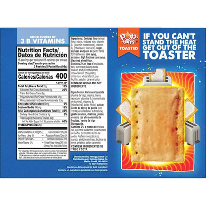 Pop-Tarts Frosted Brown Sugar Cinnamon Toaster Pastries – Grab-and-Go Breakfast for Busy Workdays, Pantry Pack of 32