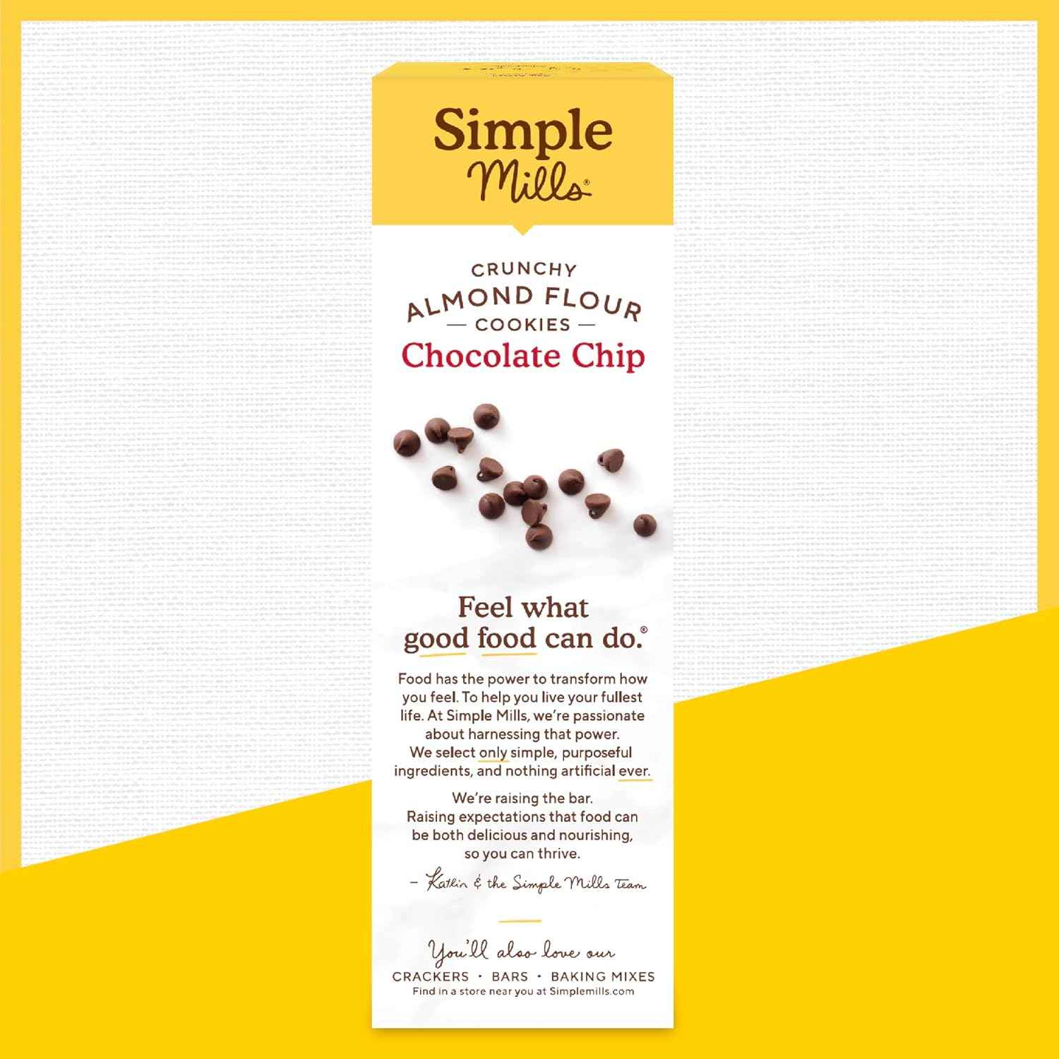 Simple Mills Almond Flour Crunchy Cookies – Allergen-Friendly Lunchbox Snack for School and Camp