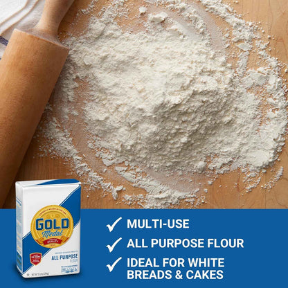 Gold Medal All Purpose Flour – Practical Housewarming Gift for New Home Bakers, Cookies and Bread Starter