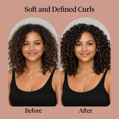 Kitsch Curl Defining Cream – Birthday Gift for Women with Curly Hair, Frizz Control & Shine Styling