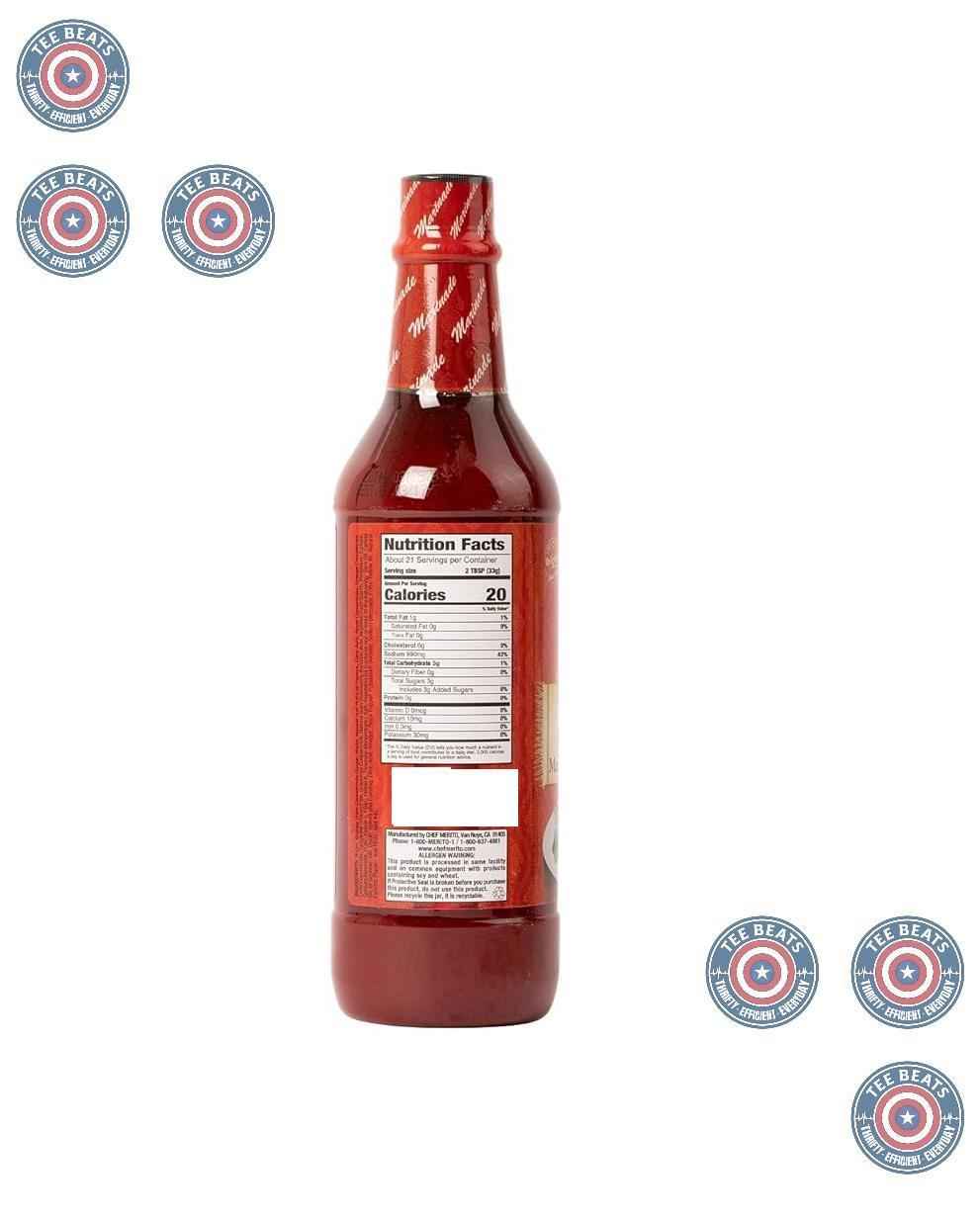 Chef Merito Meat Marinade – 25 oz Bottle for Patio Cookouts, Camping Trips, and Outdoor Grilling