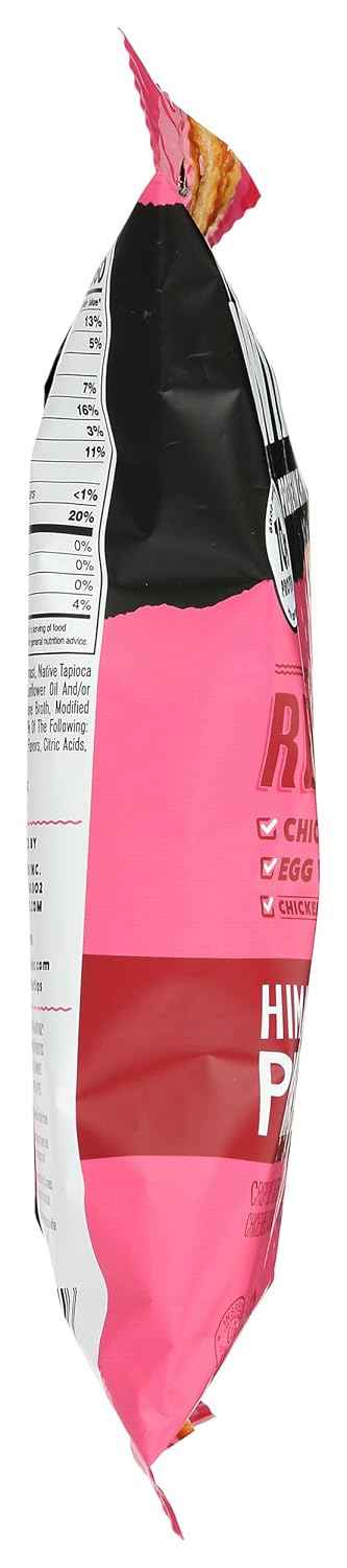 WILDE BRANDS Himalayan Pink Salt Chicken Chips – High-Protein Lunchbox Snack for Kids and School, 2.25 oz Pouch