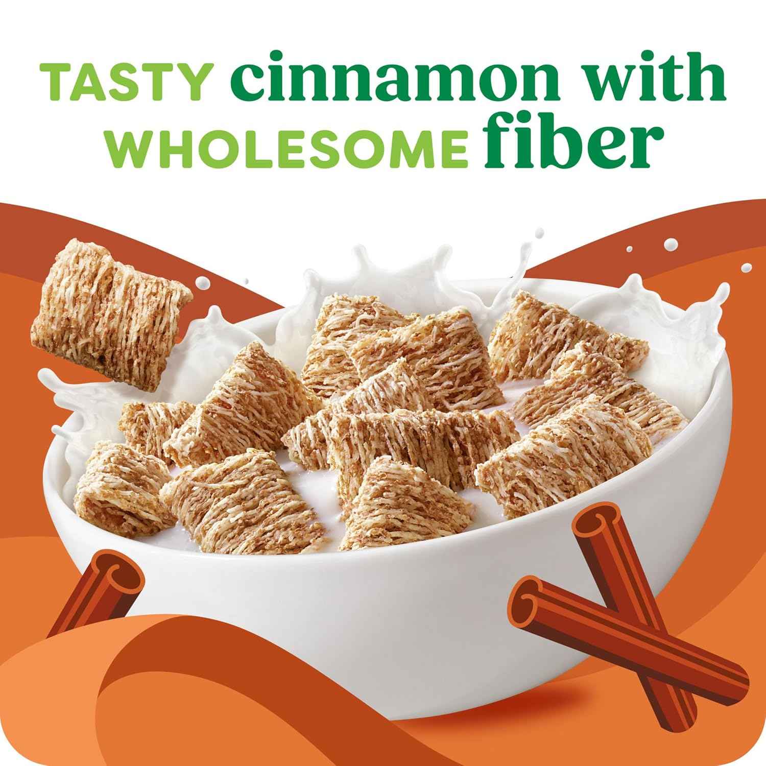 Kashi Cinnamon Harvest Whole Grain Cereal – Clean-Ingredient Vegan Breakfast Bowl for Wellness Routines, 18oz