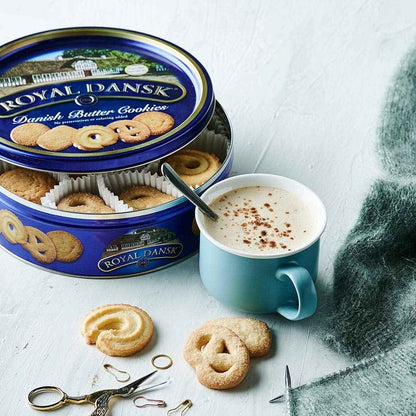 Royal Dansk Danish Butter Cookies – Family-Friendly Tin of Assorted Butter Cookies for Kids' Snack Corner and Grandchildren's Lunchbox