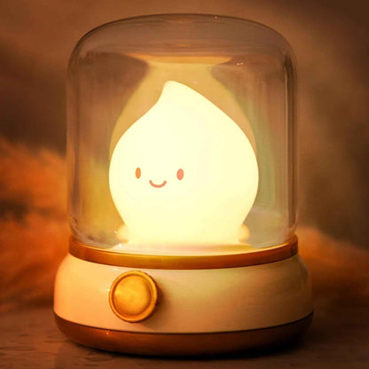 Vintage Style Kerosene Lamp – Thoughtful Housewarming and Holiday Gift for Mom and Teen Girls, Warm Amber LED Glow