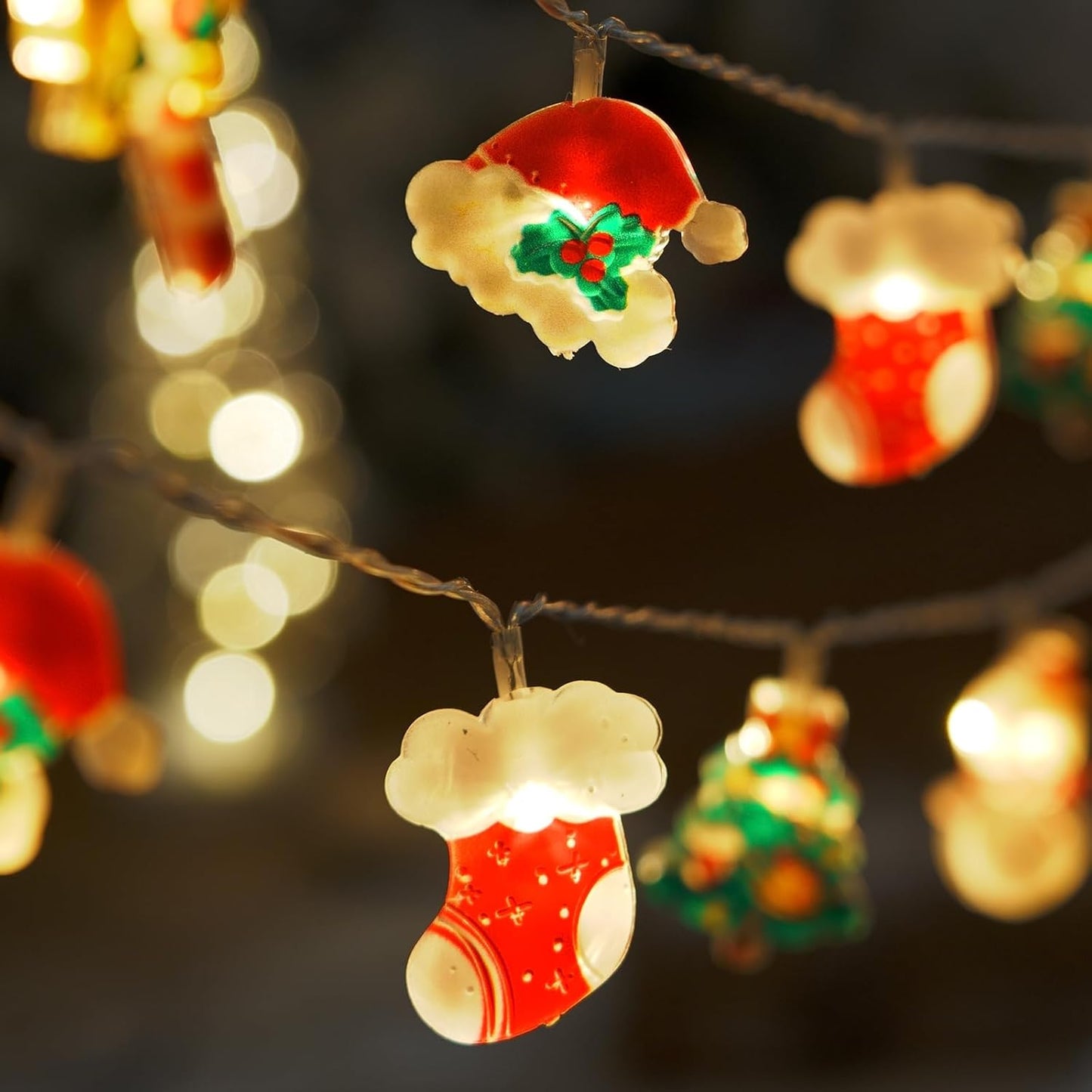 silver-plated copper wire construction with durable plastic decorative elements