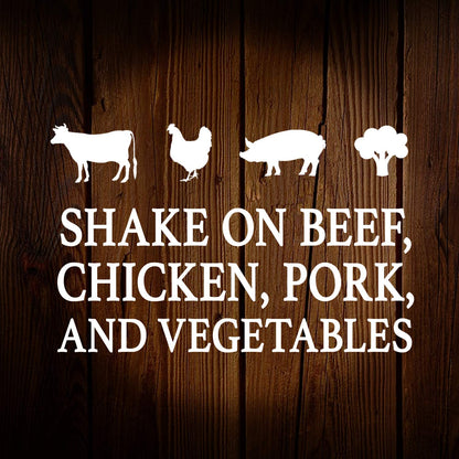 simple 1 tbsp per 1 lb of meat application ratio