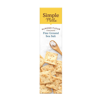 Simple Mills Almond Flour Crackers – Office Desk Snack for Busy Professionals