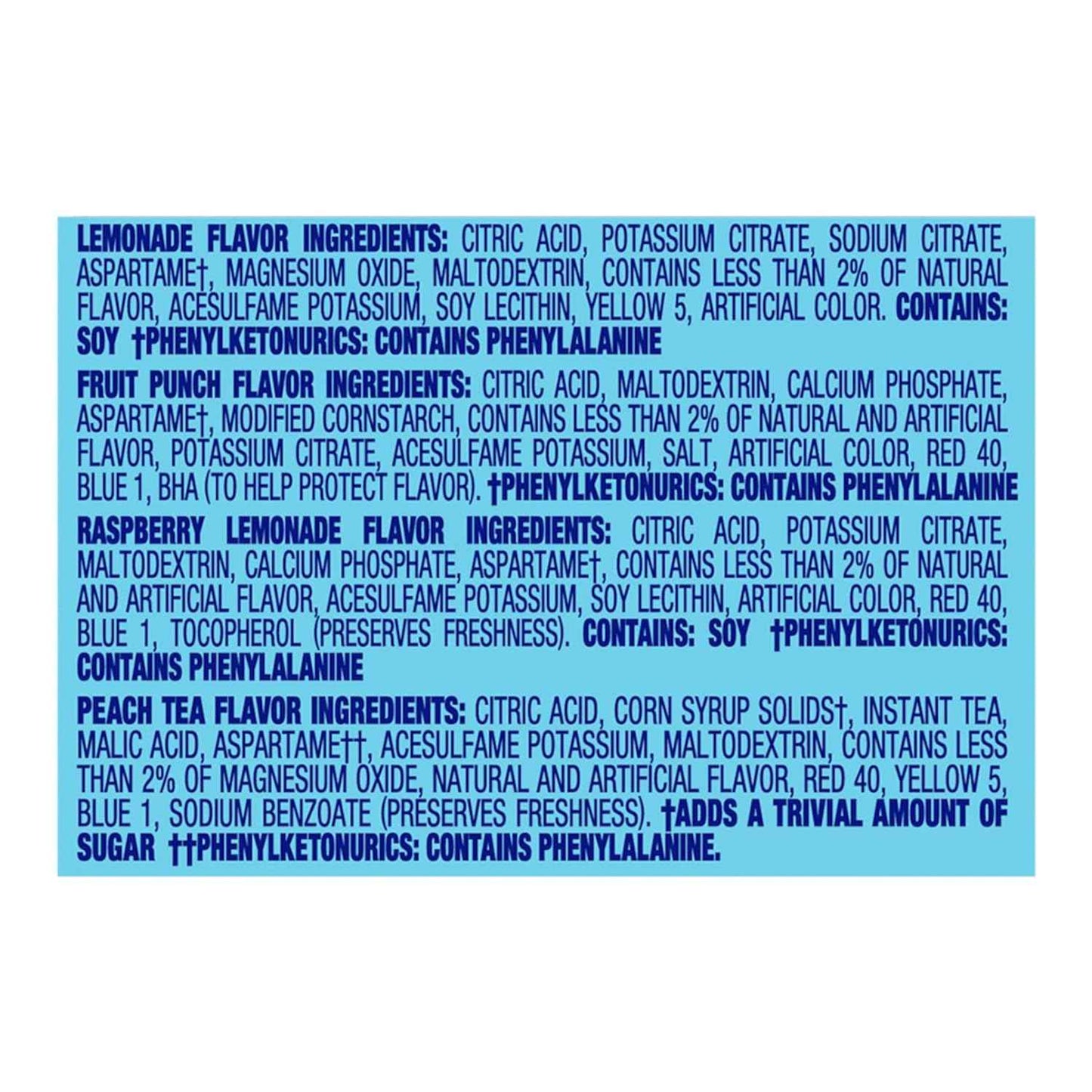 Crystal Light Powdered Drink Mix – Grab-and-Go Flavored Water to Power Through the Workday