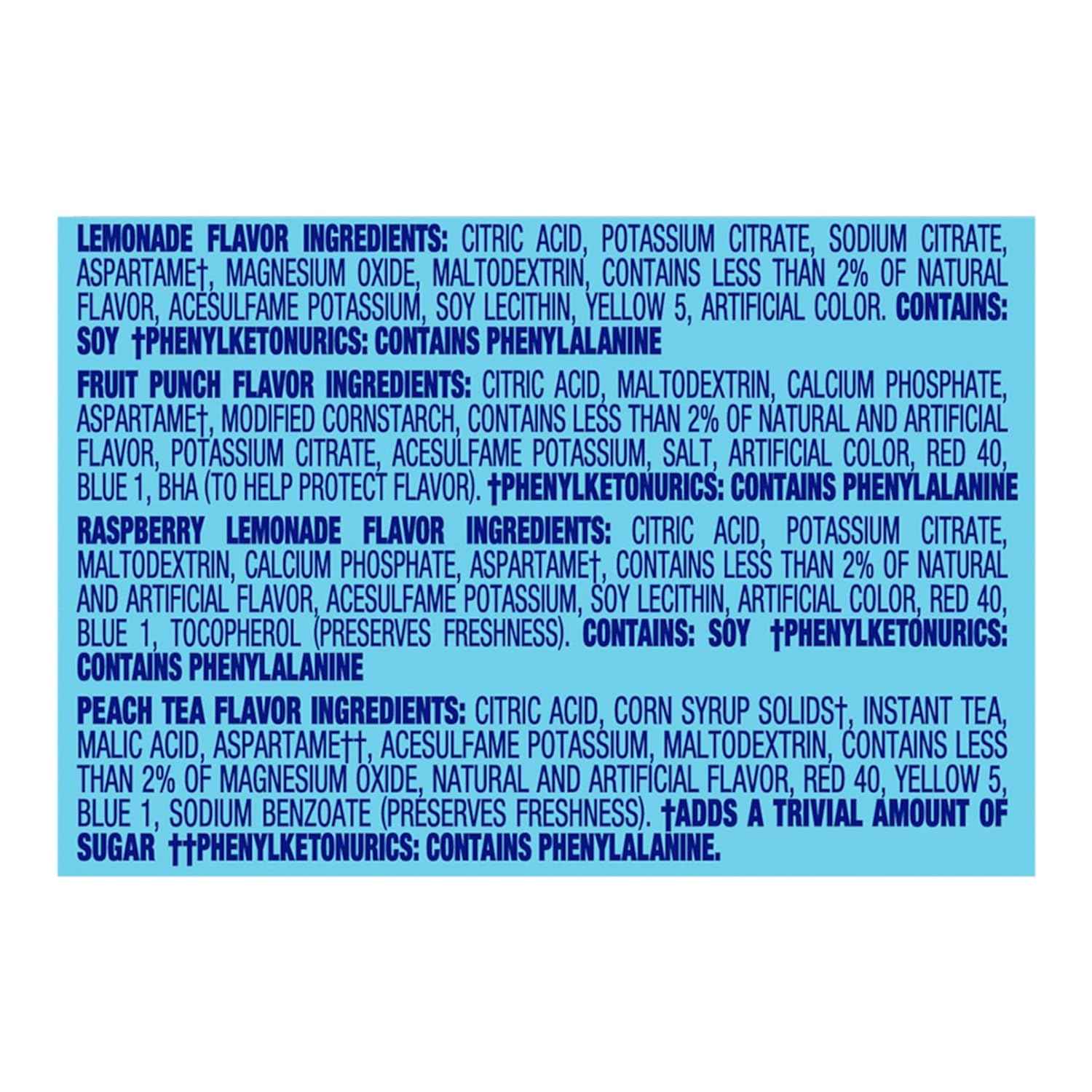 Crystal Light Powdered Drink Mix – Grab-and-Go Flavored Water to Power Through the Workday