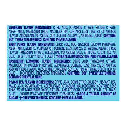 Crystal Light Powdered Drink Mix – Grab-and-Go Flavored Water to Power Through the Workday