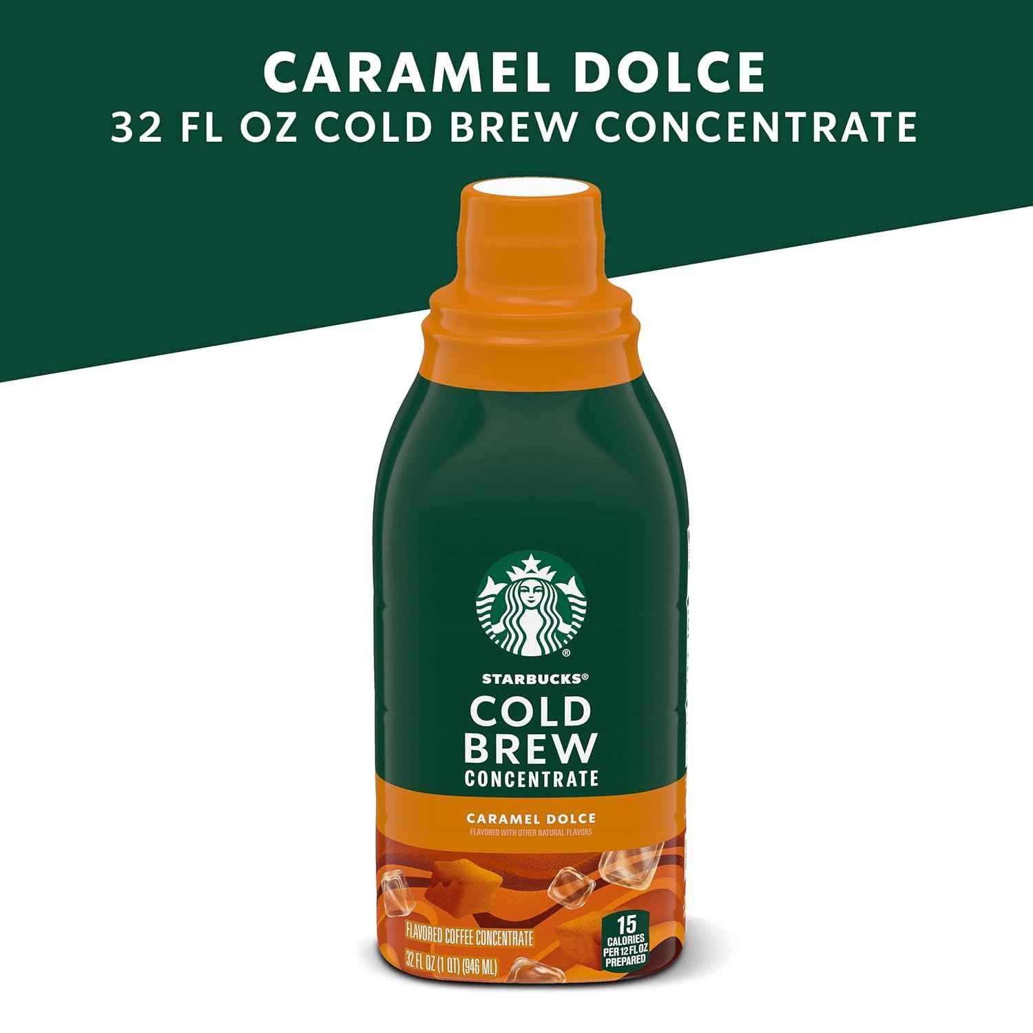 Starbucks Cold Brew Concentrate – Premium Café Indulgence for the Upscale Kitchen, 32 Fl Oz