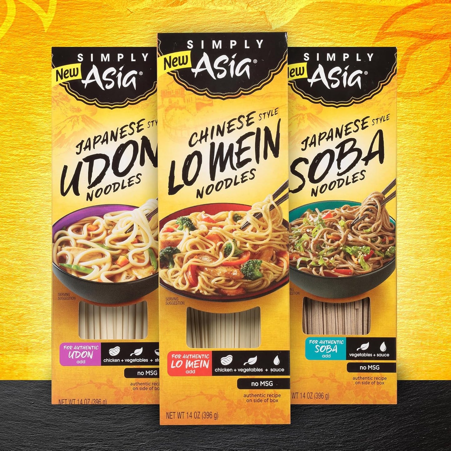 Simply Asia Lo Mein Noodles, Chinese Style No MSG – Clean-Eating Pantry Staple for Mindful Home Cooking