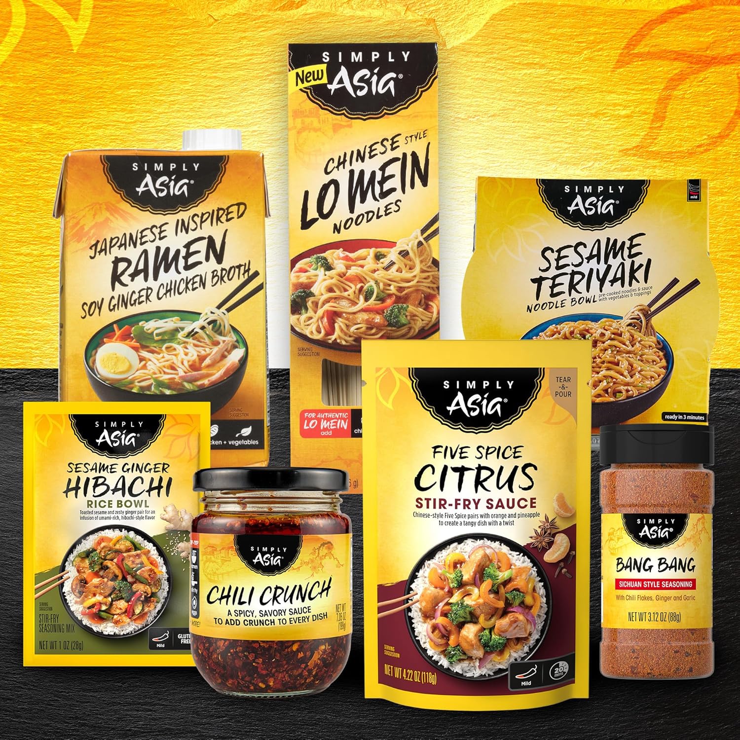 Simply Asia Lo Mein Noodles, Chinese Style No MSG – Clean-Eating Pantry Staple for Mindful Home Cooking